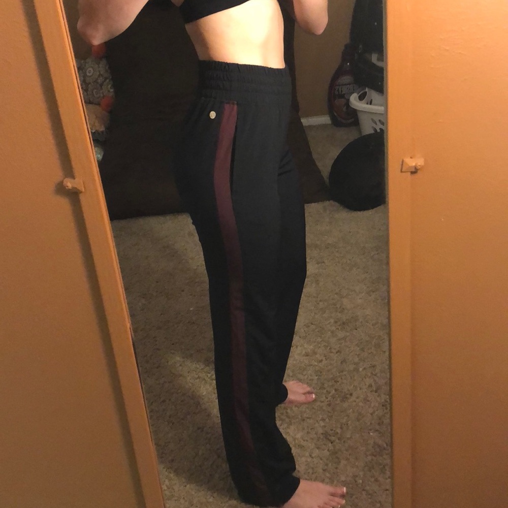 High waisted active pants